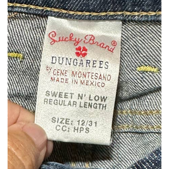 Lucky Brand Sweet N'‎ Low jeans size 12/31 - Picture 3 of 4